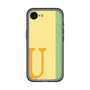 スリムプロテクションプレミアムケース［ オリジナル - initial color line - U yellow ］