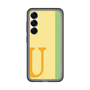 スリムプロテクションプレミアムケース［ オリジナル - initial color line - U yellow ］