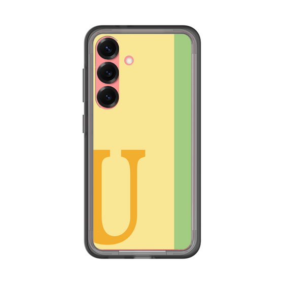 スリムプロテクションプレミアムケース［ オリジナル - initial color line - U yellow ］