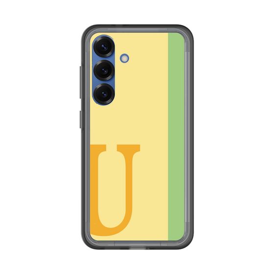 スリムプロテクションプレミアムケース［ オリジナル - initial color line - U yellow ］