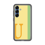 スリムプロテクションプレミアムケース［ オリジナル - initial color line - U yellow ］