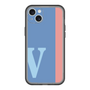 スリムプロテクションプレミアムケース［ オリジナル - initial color line - V blue ］