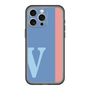 スリムプロテクションプレミアムケース［ オリジナル - initial color line - V blue ］