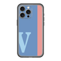 スリムプロテクションプレミアムケース［ オリジナル - initial color line - V blue ］