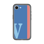 スリムプロテクションプレミアムケース［ オリジナル - initial color line - V blue ］