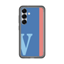 スリムプロテクションプレミアムケース［ オリジナル - initial color line - V blue ］