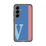 スリムプロテクションプレミアムケース［ オリジナル - initial color line - V blue ］