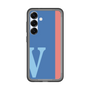 スリムプロテクションプレミアムケース［ オリジナル - initial color line - V blue ］
