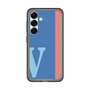 スリムプロテクションプレミアムケース［ オリジナル - initial color line - V blue ］