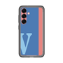 スリムプロテクションプレミアムケース［ オリジナル - initial color line - V blue ］