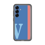 スリムプロテクションプレミアムケース［ オリジナル - initial color line - V blue ］