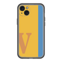 スリムプロテクションプレミアムケース［ オリジナル - initial color line - V orange ］