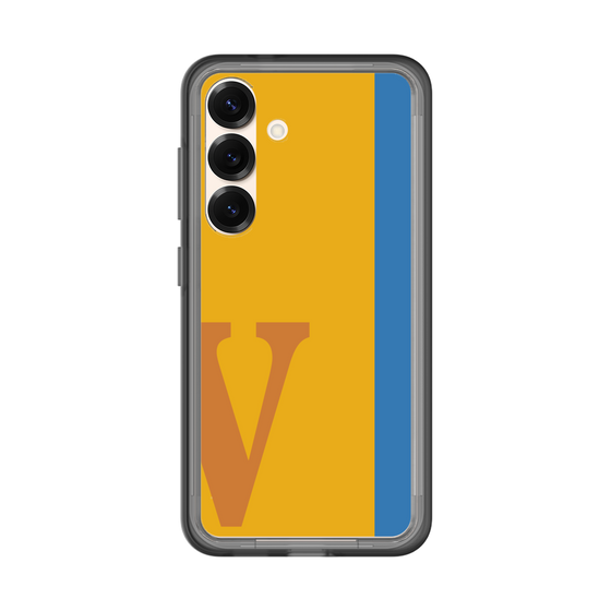 スリムプロテクションプレミアムケース［ オリジナル - initial color line - V orange ］