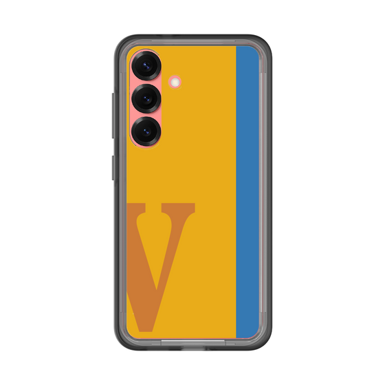 スリムプロテクションプレミアムケース［ オリジナル - initial color line - V orange ］