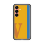 スリムプロテクションプレミアムケース［ オリジナル - initial color line - V orange ］