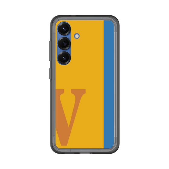 スリムプロテクションプレミアムケース［ オリジナル - initial color line - V orange ］
