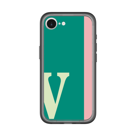 スリムプロテクションプレミアムケース［ オリジナル - initial color line - V green ］