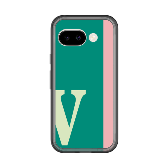 スリムプロテクションプレミアムケース［ オリジナル - initial color line - V green ］