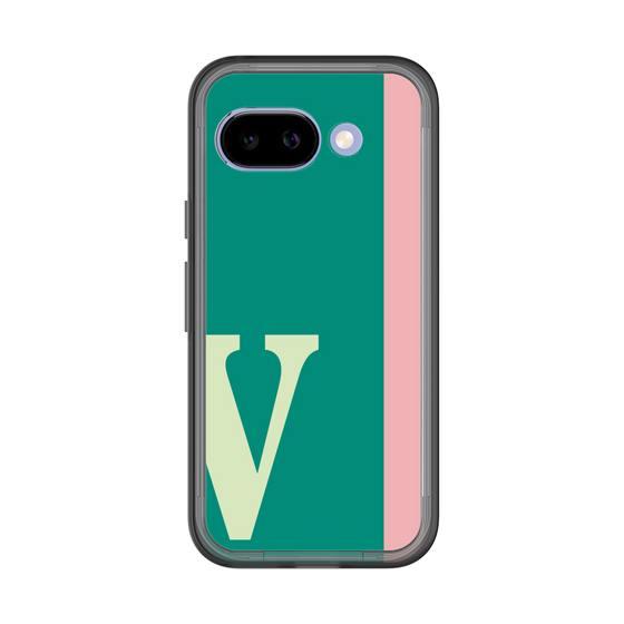 スリムプロテクションプレミアムケース［ オリジナル - initial color line - V green ］