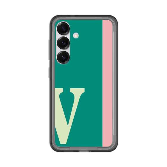 スリムプロテクションプレミアムケース［ オリジナル - initial color line - V green ］