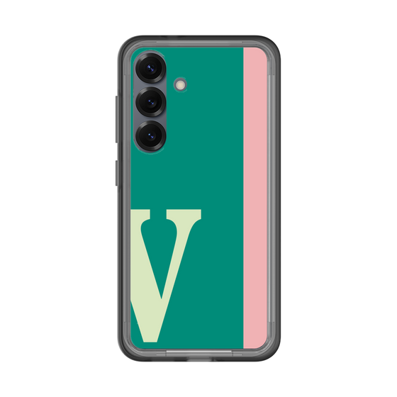 スリムプロテクションプレミアムケース［ オリジナル - initial color line - V green ］