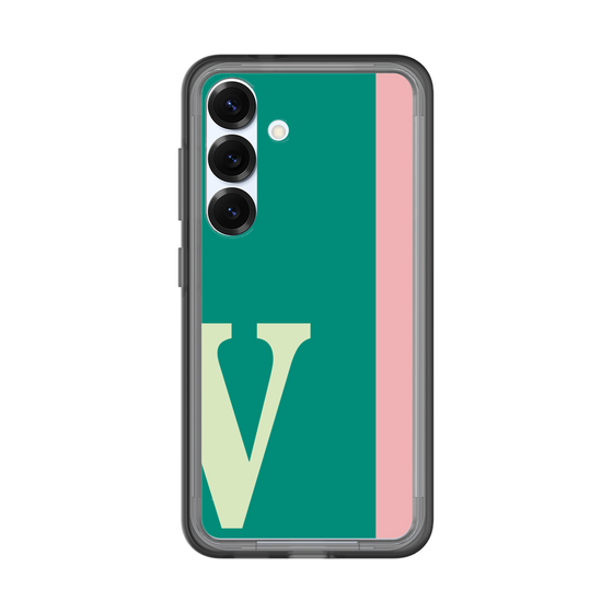 スリムプロテクションプレミアムケース［ オリジナル - initial color line - V green ］