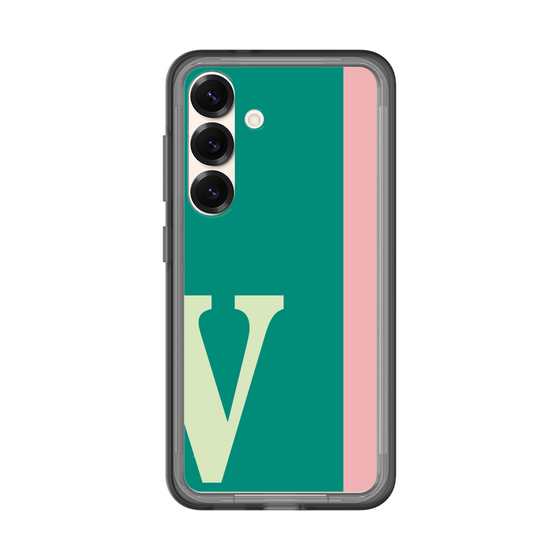 スリムプロテクションプレミアムケース［ オリジナル - initial color line - V green ］