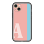 スリムプロテクションプレミアムケース［ オリジナル - initial color line - A pink ］