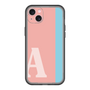 スリムプロテクションプレミアムケース［ オリジナル - initial color line - A pink ］