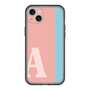 スリムプロテクションプレミアムケース［ オリジナル - initial color line - A pink ］