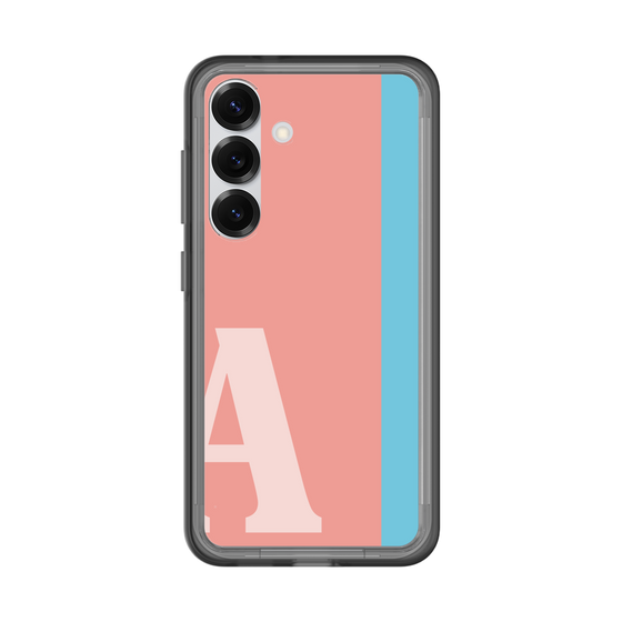 スリムプロテクションプレミアムケース［ オリジナル - initial color line - A pink ］