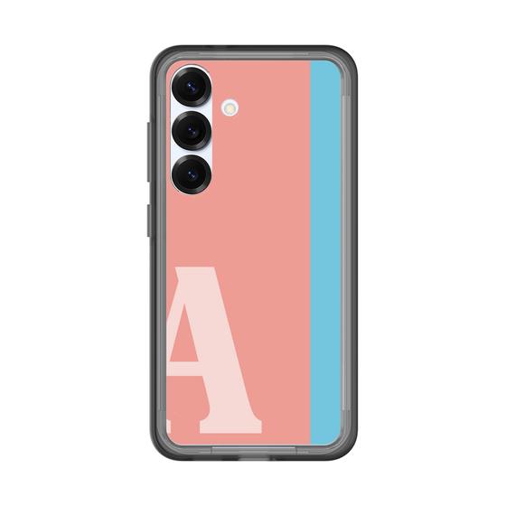 スリムプロテクションプレミアムケース［ オリジナル - initial color line - A pink ］