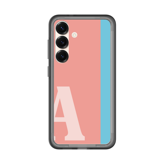 スリムプロテクションプレミアムケース［ オリジナル - initial color line - A pink ］