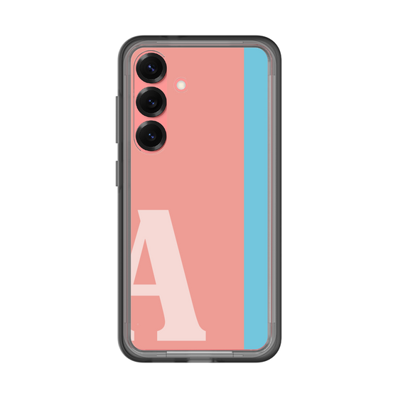 スリムプロテクションプレミアムケース［ オリジナル - initial color line - A pink ］