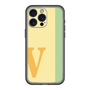 スリムプロテクションプレミアムケース［ オリジナル - initial color line - V yellow ］