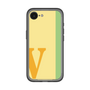 スリムプロテクションプレミアムケース［ オリジナル - initial color line - V yellow ］
