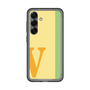 スリムプロテクションプレミアムケース［ オリジナル - initial color line - V yellow ］