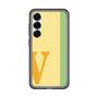 スリムプロテクションプレミアムケース［ オリジナル - initial color line - V yellow ］