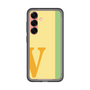 スリムプロテクションプレミアムケース［ オリジナル - initial color line - V yellow ］