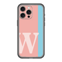スリムプロテクションプレミアムケース［ オリジナル - initial color line - W pink ］
