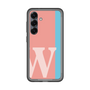 スリムプロテクションプレミアムケース［ オリジナル - initial color line - W pink ］