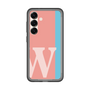 スリムプロテクションプレミアムケース［ オリジナル - initial color line - W pink ］