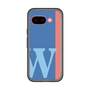 スリムプロテクションプレミアムケース［ オリジナル - initial color line - W blue ］