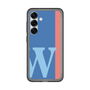 スリムプロテクションプレミアムケース［ オリジナル - initial color line - W blue ］