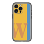 スリムプロテクションプレミアムケース［ オリジナル - initial color line - W orange ］