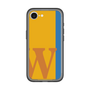 スリムプロテクションプレミアムケース［ オリジナル - initial color line - W orange ］