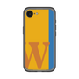 スリムプロテクションプレミアムケース［ オリジナル - initial color line - W orange ］