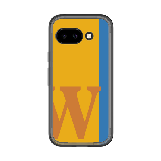 スリムプロテクションプレミアムケース［ オリジナル - initial color line - W orange ］
