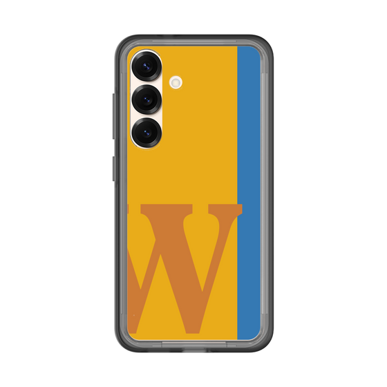 スリムプロテクションプレミアムケース［ オリジナル - initial color line - W orange ］