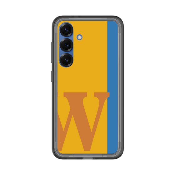 スリムプロテクションプレミアムケース［ オリジナル - initial color line - W orange ］